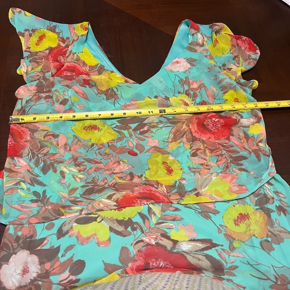 Shelby & Palmer Aqua Dress - Picture 9 of 11